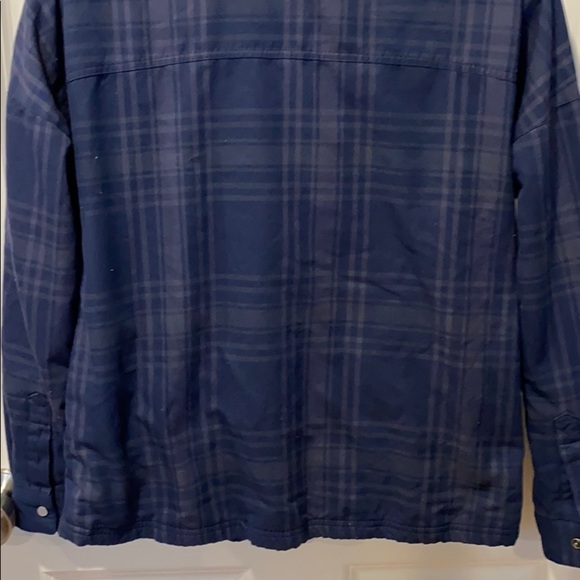 Columbia Double Lined Shirt Jacket Plaid EUC - Picture 7 of 11